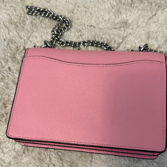 NWOT Coach Pink Klare Crossbody Bag with Chain Strap - Picture 4 of 13
